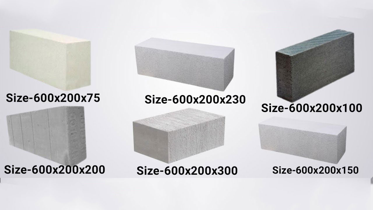 different size of aac block